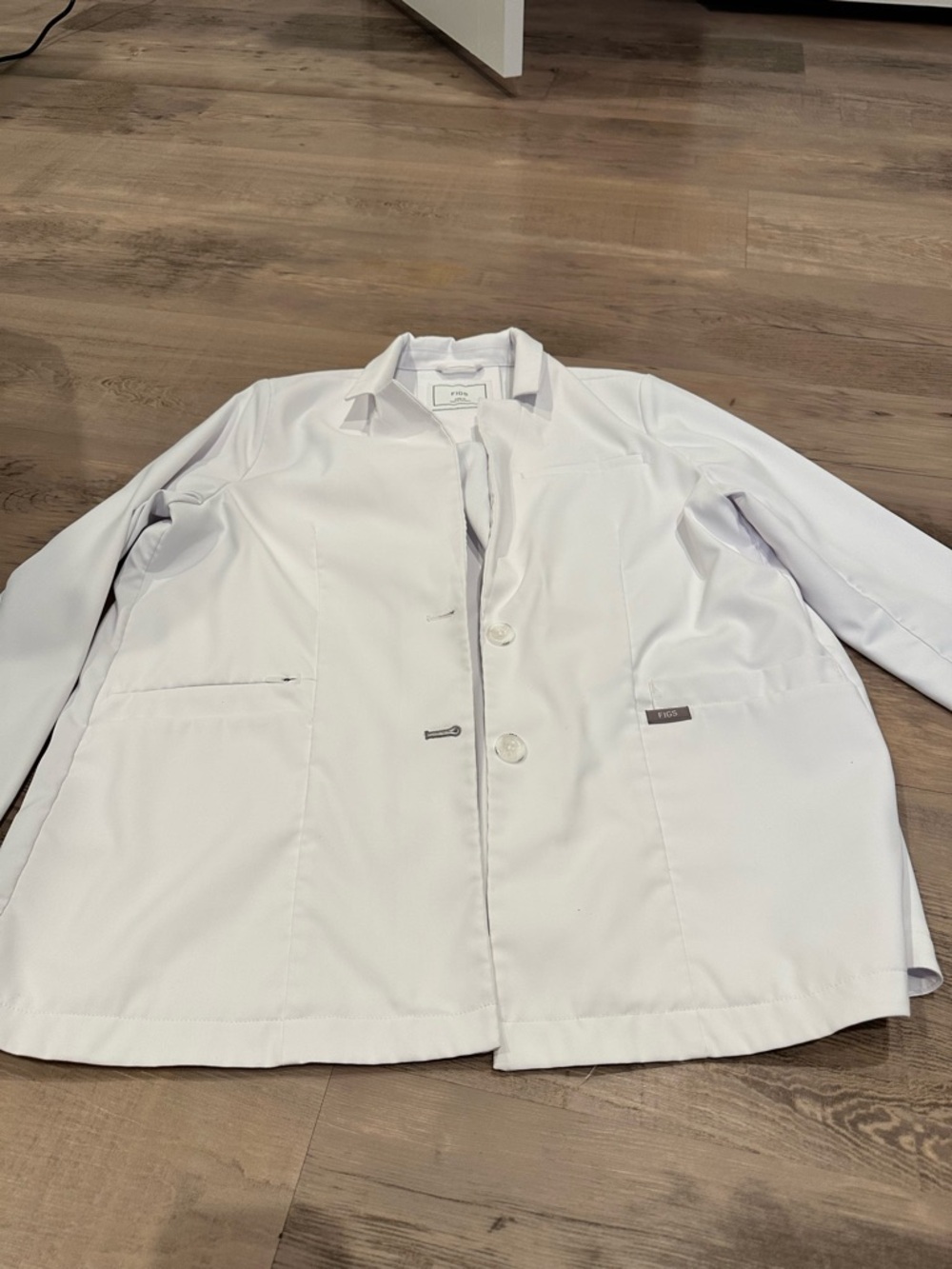 Figs White Women's Lab Blazer - Picture 7 of 7